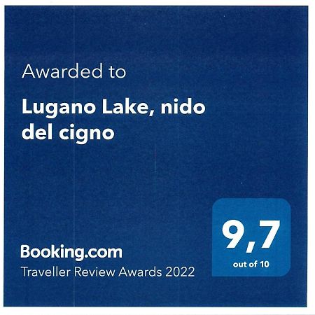 Lugano Lake, Nido Del Cigno Oria  Exteriér fotografie