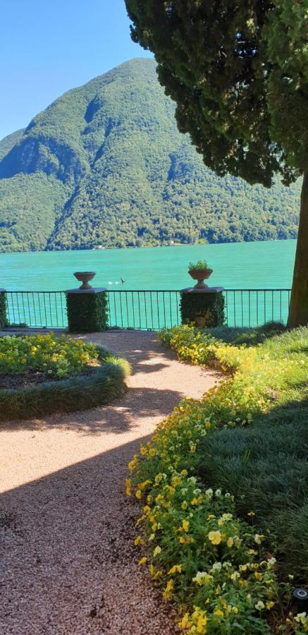 Lugano Lake, Nido Del Cigno Oria  Exteriér fotografie