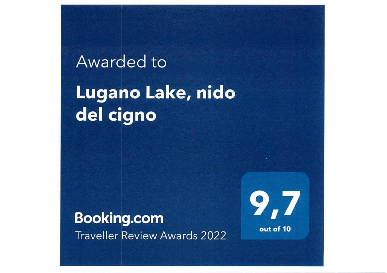 Lugano Lake, Nido Del Cigno Oria  Exteriér fotografie